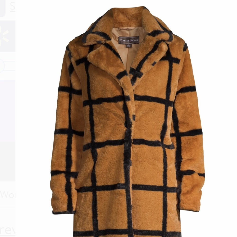 Forever Audrey Faux Fur Coat